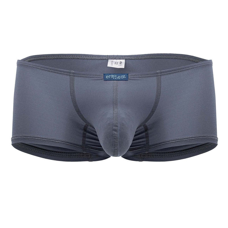 ErgoWear Mini - Boxer X4D Vertical Seamed Pouch Trunks Smoke Blue 1597 935