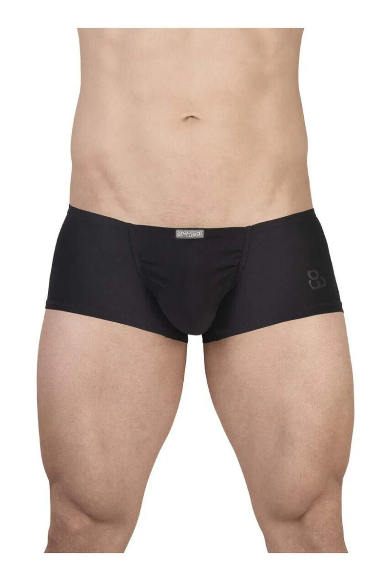 ErgoWear Mini Cotton Boxer Trunks Feel GR8 Classic Black 1728 1224