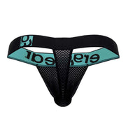 ErgoWear Thong MAX Mesh Sports Black Thongs 13876
