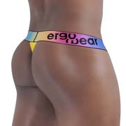 ErgoWear Thong MAX SE Pride Rainbow Thongs in Yellow 1438 792