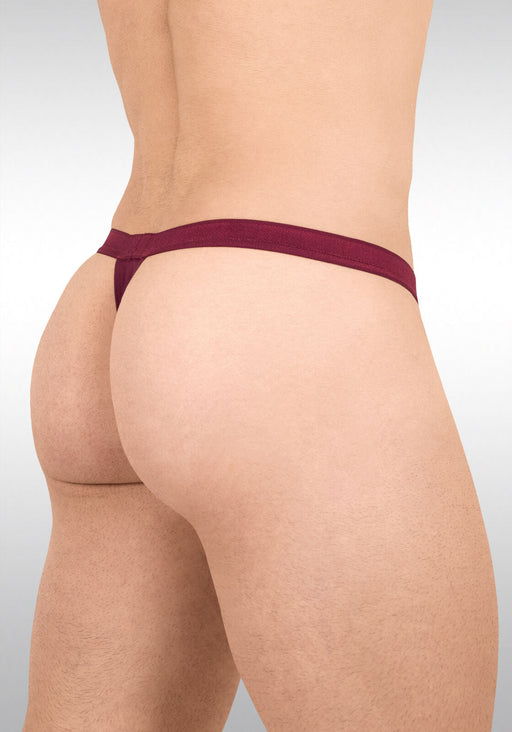 ErgoWear Thong SLK Hyper - Soft 3Dimensional Pouch Burgundy Red 1656 62