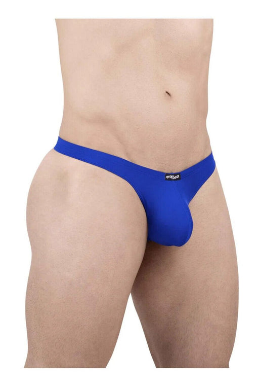 ErgoWear Thong X4D Quick Dry and Resilient Soft Thongs in Royal Blue 1707 - SexyMenUnderwear.com