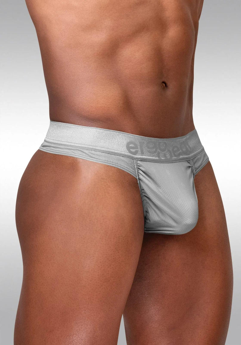 ErgoWear Thongs Micromesh FEEL SE Elastic Adaptable Pouch in Silver 1758 292
