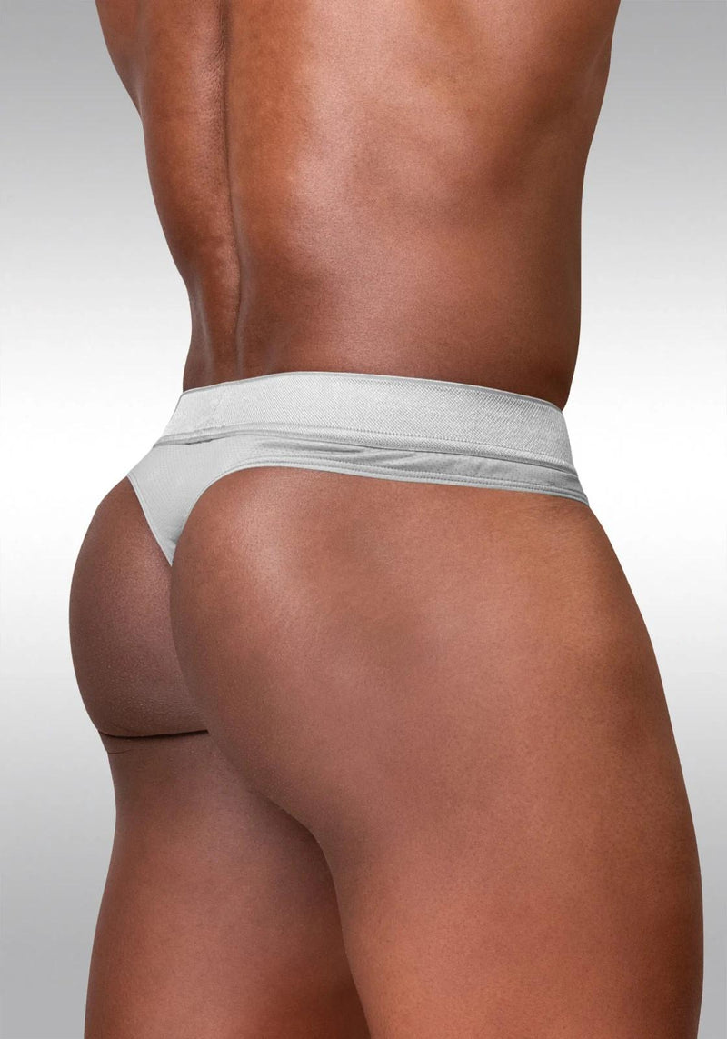 ErgoWear Thongs Micromesh FEEL SE Elastic Adaptable Pouch in Silver 1758 293