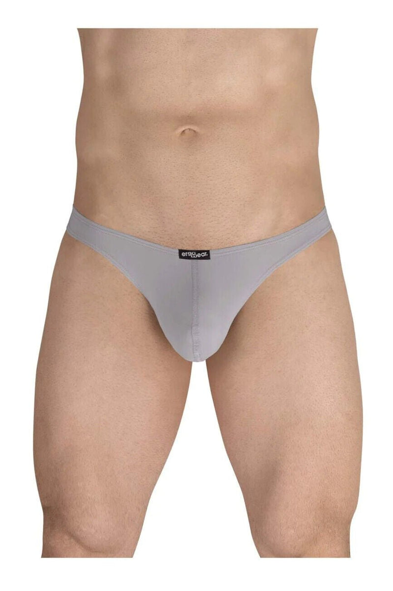 ErgoWear Thongs X4D Soft Microfibre Silver Gray Thong 1591 943