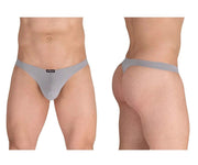 ErgoWear Thongs X4D Soft Microfibre Silver Gray Thong 1591 944