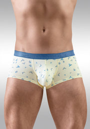 ErgoWear Trunks SLK SE Micro - Mesh Boxer in Vanilla Birds 1770 1073