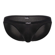 ErgoWear X4D Bikini Briefs Low - Rise Ergonomically Shaped Pouch in Black 17005