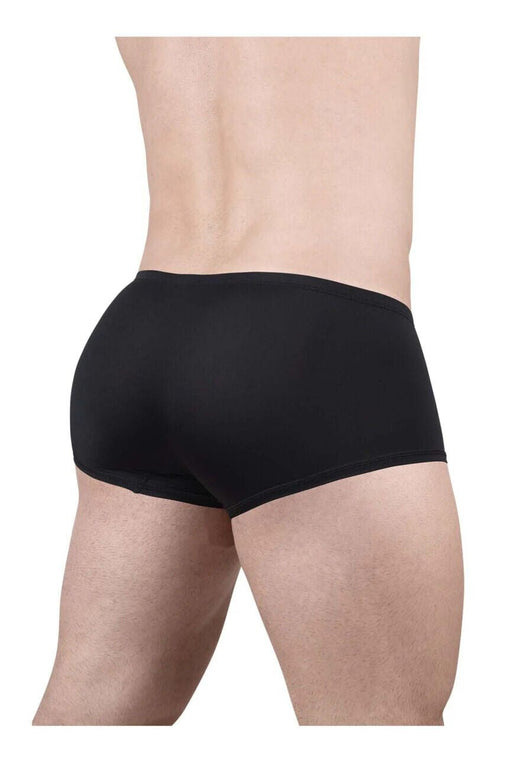 ErgoWear X4D Mini Boxer Trunks 3D - Seamed Pouch in Black 17012