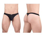 ErgoWear X4D Thongs Quick Dry and Resilient Soft Thong in Black 16992