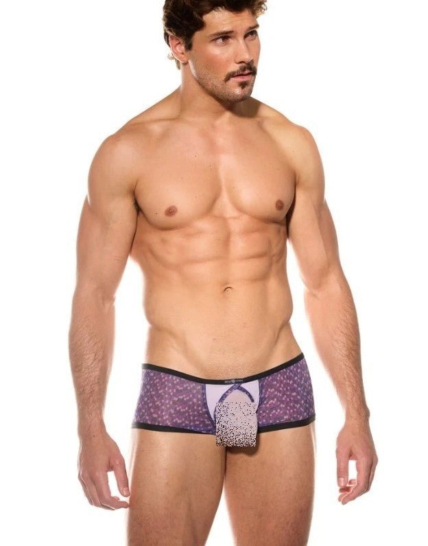 GREGG HOMME Bottomless Boxer Trunks Bare Collection in Lilac 201205 G411