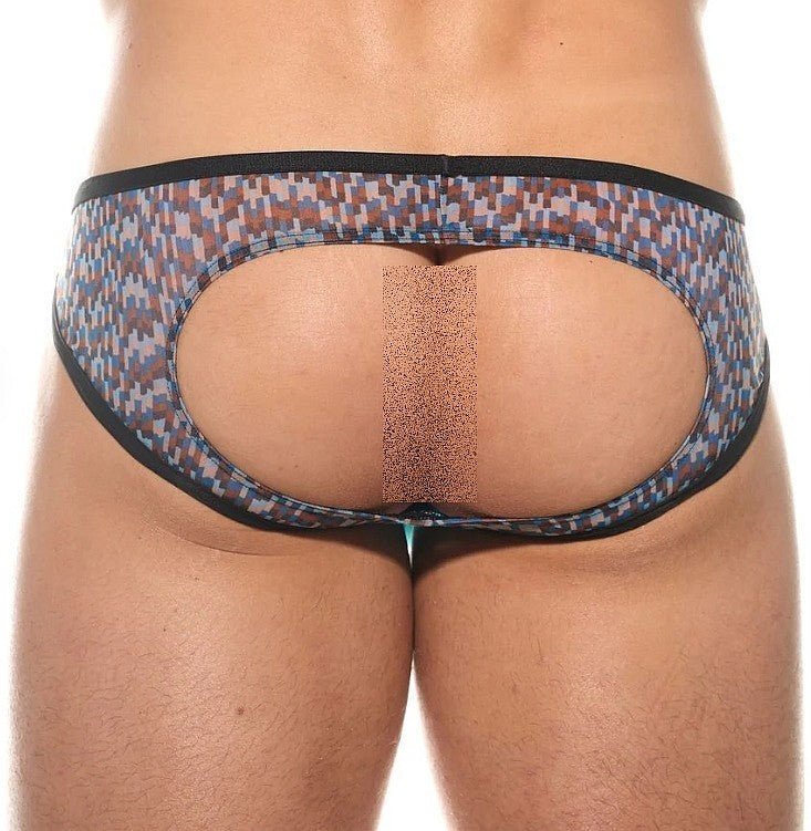 GREGG HOMME Bottomless Briefs Bare Collection in Aqua 201203 G484