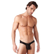 Gregg Homme Brief Voyeur Liquid Touch Briefs Black 100603 515