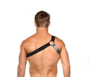 GREGG HOMME Jag Harness With Large Matt Rings in Silver 200860 G582