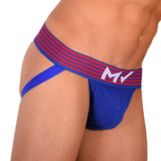 Jockstrap Modus Vivendi Jock Marine Superior Quality Cotton Elastan Blue 10815 147