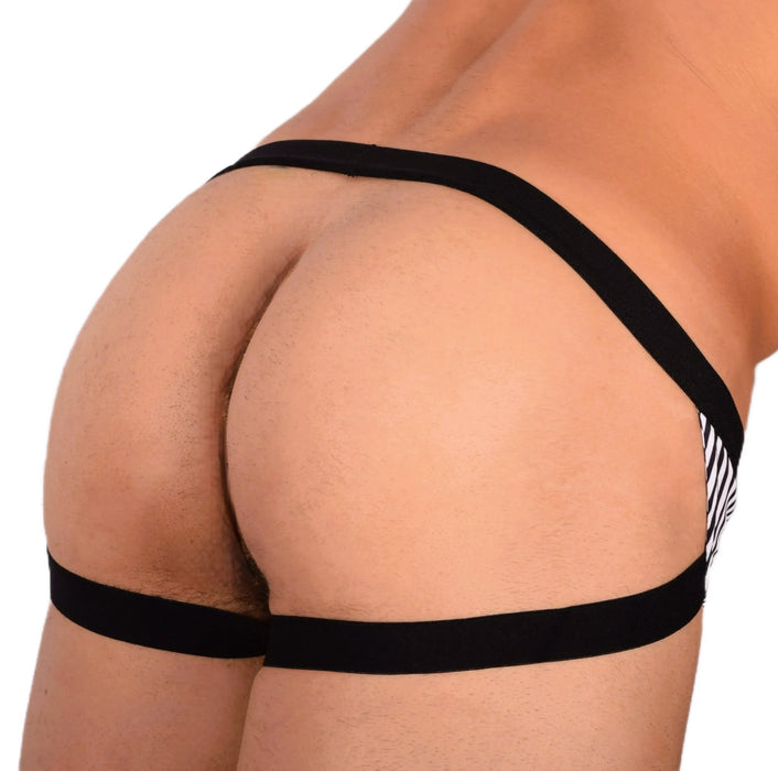 Jockstrap Modus Vivendi Viscose Jock Collection Animal Black 06816 34