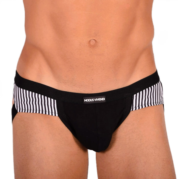 Jockstrap Modus Vivendi Viscose Jock Collection Animal Black 06816 32