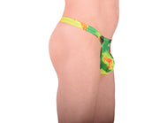 JOE SNYDER Thong Bulge Lycra Shining String Tanga Spectrum JS03 38