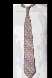 KITON Napoli Chic ART Men's neck Tie 100% Silk 58'' long K232