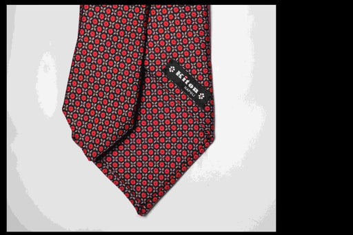 KITON Napoli Chic ART Men's neck Tie 100% Silk 58'' long K302