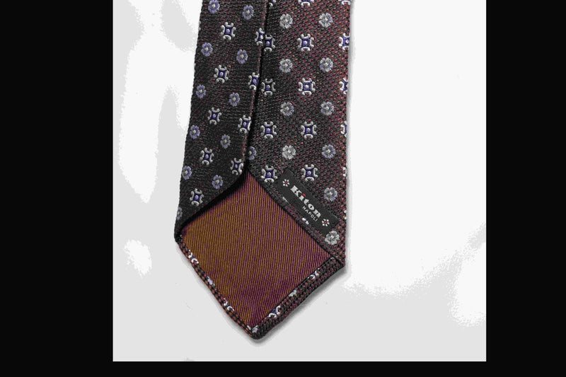 KITON Napoli Chic Art Men's Neckties 100% Silk 58'' Long K35