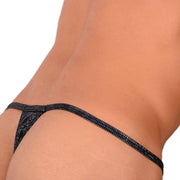 L Wojoer Sexy Disco Blue Thong 33938 MX184