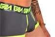 Large Garcon Model Boxer Trunk Neon Grey 34