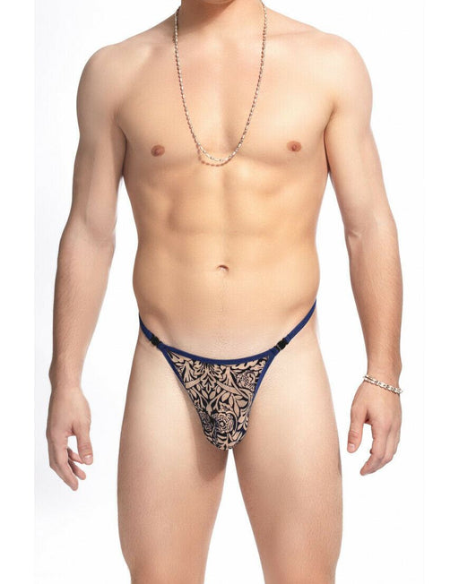 L'Homme Invisible Lace String CORY Striptease Thong Ergonomic Pouch MY83 62