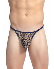 L'Homme Invisible Lace String CORY Striptease Thong Ergonomic Pouch MY83 61