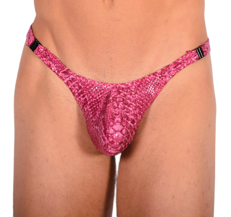 L/XL SMU Sexy Detachable Deep Purple Thong 33722 MX152