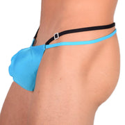M SMU Sensual Light Blue Thong 33548 MX132