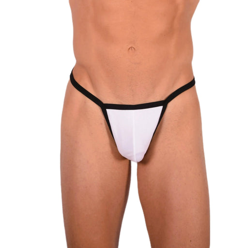 M SMU Sexy Pure White String 33929 MX18 - SexyMenUnderwear.com