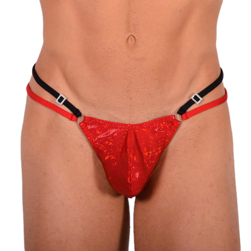 M SMU Sexy Red Party Special Thong 33921 MX181