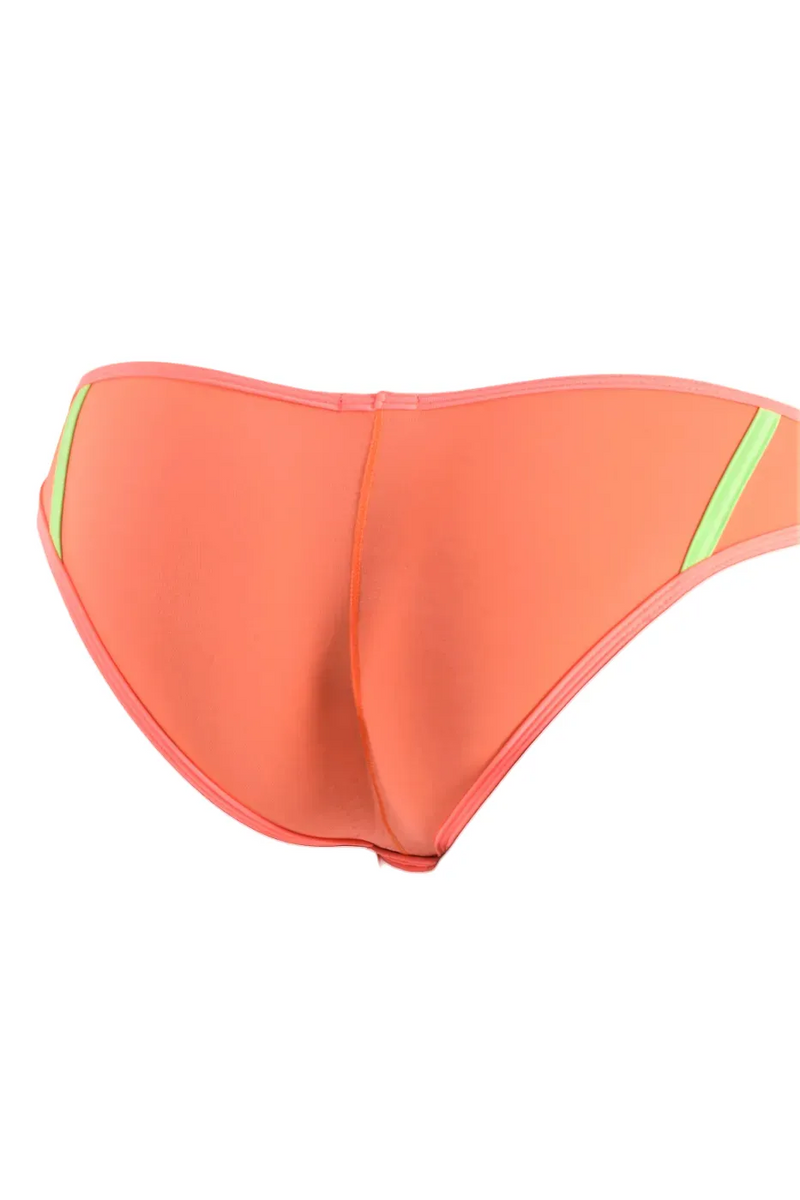 XS/S Mate Brazilian Tanning bikini orange Lime 26/30 7