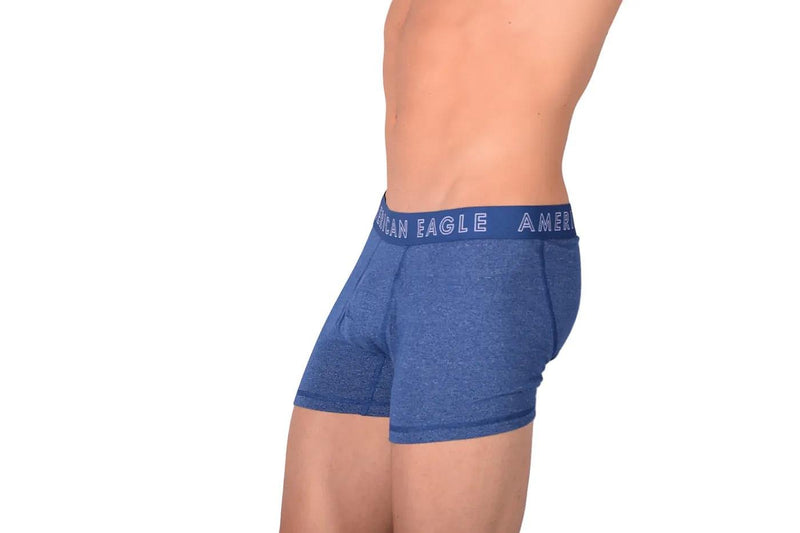 Medium American Eagle Fly Front Boxer Brief Blue AE11