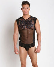 Medium Kit Gregg Homme Cobalt Brief and Tank top 133103 - 122 MX89