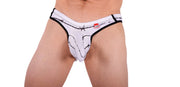 MEDIUM PIKANTE Men Jock Secret Jockstrap Soft Fabric White 9297 24