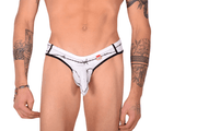 MEDIUM PIKANTE Men Jock Secret Jockstrap Soft Fabric White 9297 27