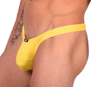 Medium SMU Sensual Yellow Thong 33625 MX14 - SexyMenUnderwear.com