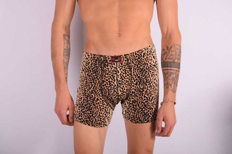 MEDIUM SMU Sexy men underwear Countour Boxer Leopard 53