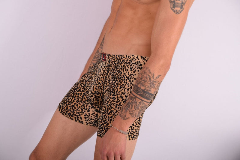 MEDIUM SMU Sexy men underwear Countour Boxer Leopard 54