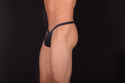 Medium SMU Super Soft Thong Charcoal 341612