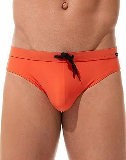 Medium Swimwear Gregg Homme Exotic Swim - Brief Orange 161203 1382