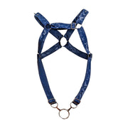 MOB DNGEON Cross C - Ring Harness One Size Adjustable Straps DMBL07 Navy - Camo4