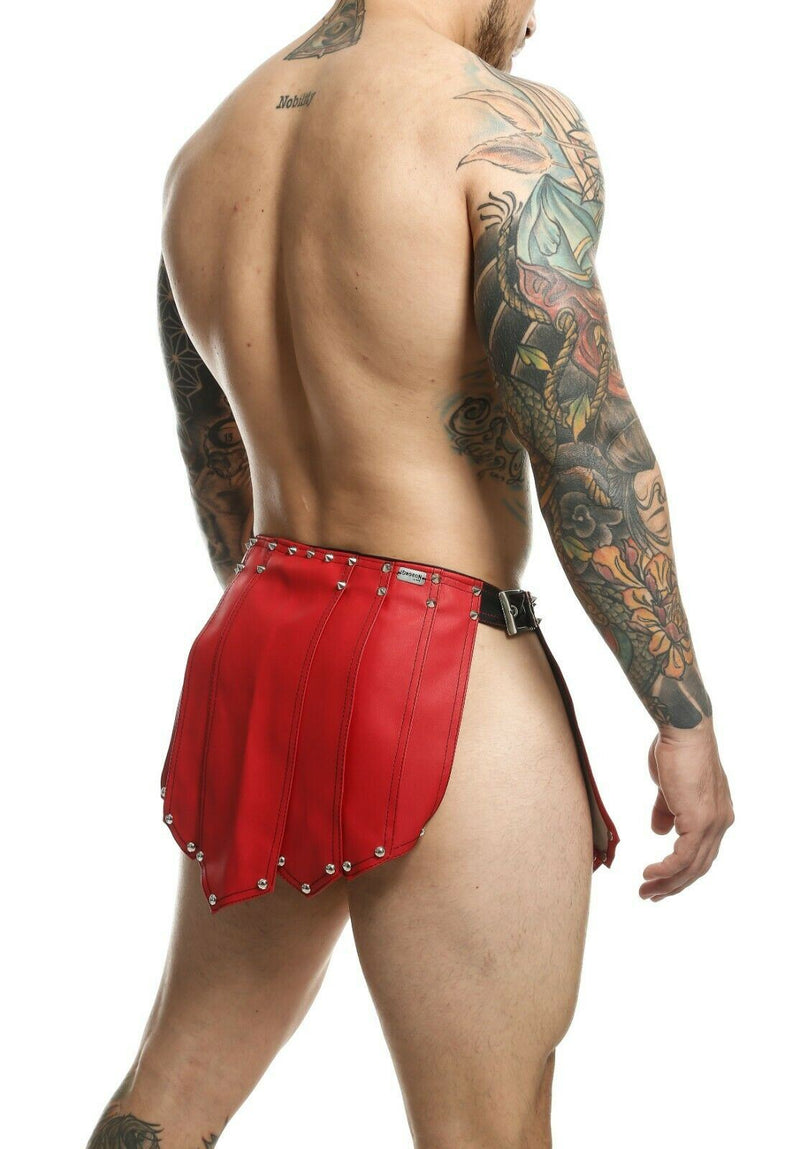 MOB DNGEON Skirt Eroticwear Mens Kilt Roman Skirts Fetish Red DMBL10 104