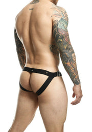MOB DNGEON Snap - Jock With Metal Ring Erocticwear Jockstrap Cherry Red DMBL03 075