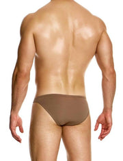 MODUS VIVENDI Antibacterial Low - Cut Brief Contoured Pouch Dark - Skin 15611 1923