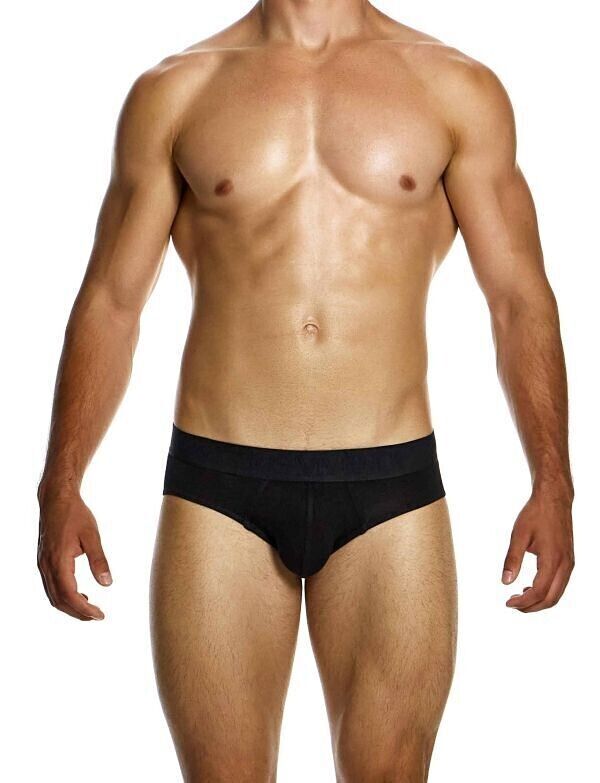 Modus Vivendi Bamboo Classic Briefs Eco - Jacquard Brief in Black 13415 1842