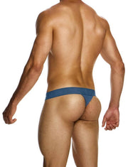 Modus Vivendi Bamboo Thong Eco - Jacquard T - String Blue Indigo 13411 1853
