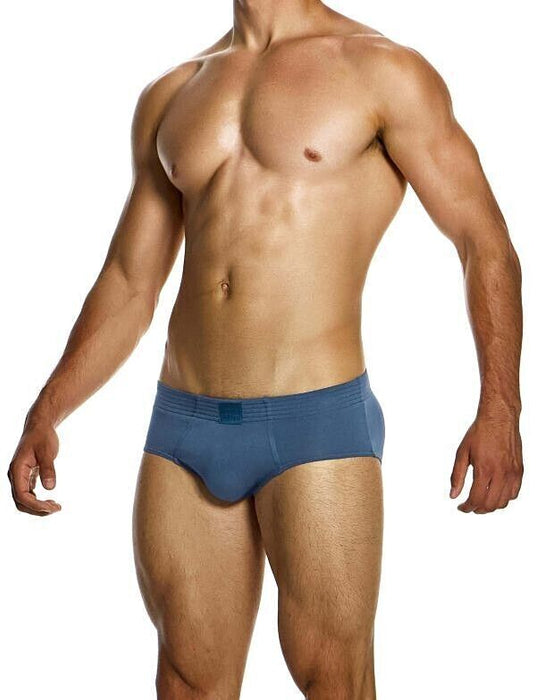 Modus Vivendi Bamboo Wide Brief With Moisture Absorption Indigo 13414 45 - SexyMenUnderwear.com